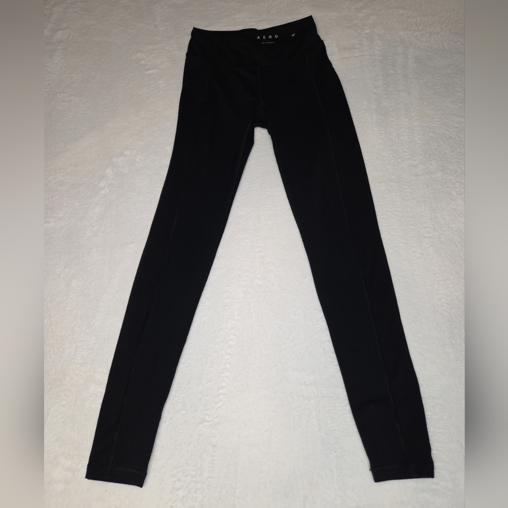 Aeropostale Aero Black Leggings Size Small